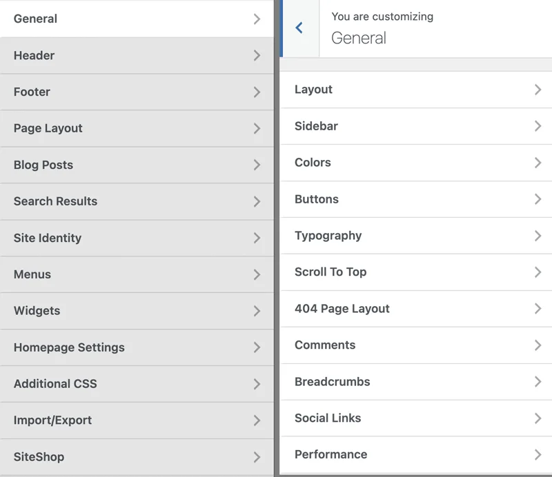 Customize, Blocks, and Responsive Design with Kadence general settings