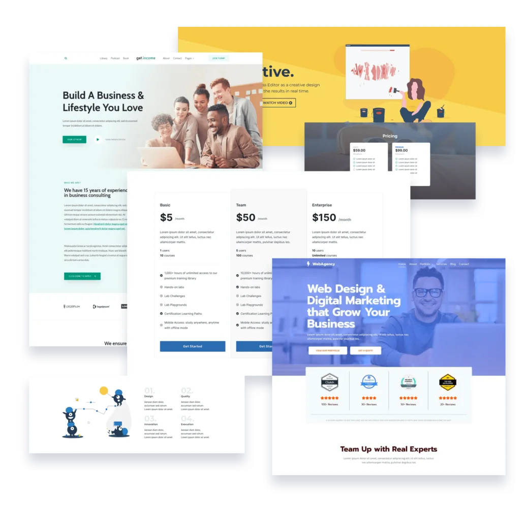 Customize, Blocks, and Responsive Design with Kadence kadence prebuilt min