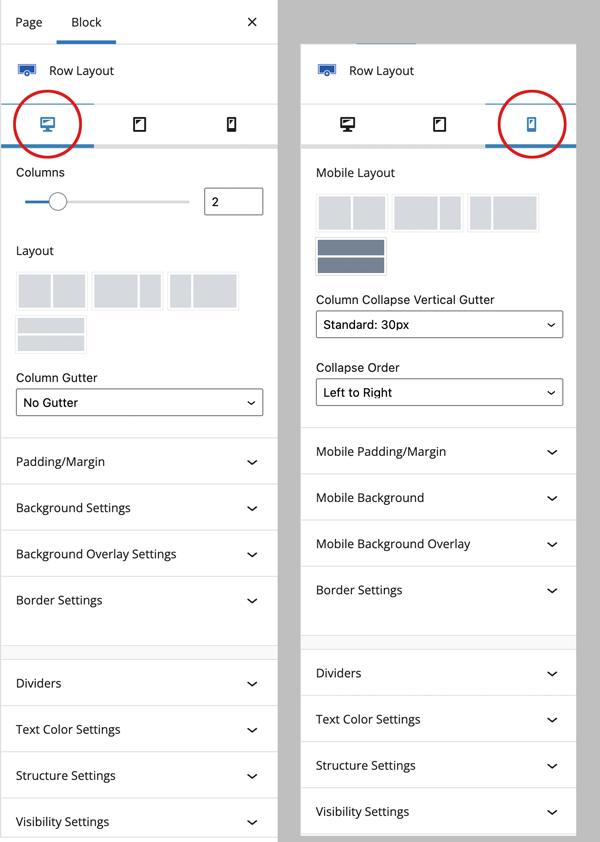 responsive blocks